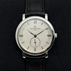 Vacheron Constantin Patrimony 81160/000G-9062 18k White Gold Silver Dial Watch - Picture 1 of 11
