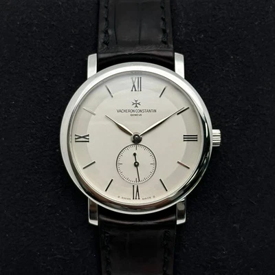 Reloj Vacheron Constantin Patrimony 81160/000G-9062 oro blanco 18k esfera plateada Foto 1 de 4