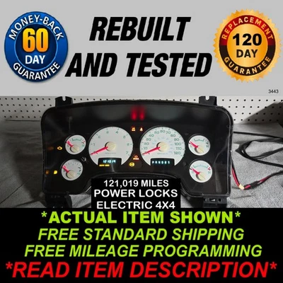 Dodge Ram 1500 2500 3500 2004-2005 calibre clúster Foto 1 de 4