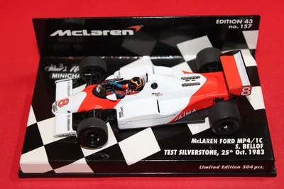 1/43 McLaren Ford MP4/1C (1983) - #8 S. Bellof - MINICHAMPS - Immagine 1 di 4