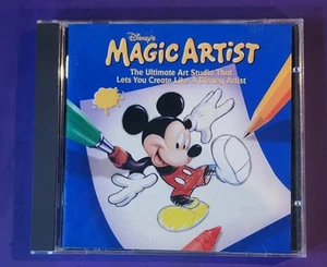 Divertido CD Rom Disney Magic Artist para Windows 95 MacIntosh Power PC 1997 - Imagen 1 de 5