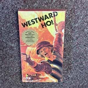 Westward Ho By Charles Kingsley  VHS  Rare Kids Animated SEALED new - Picture 1 of 2