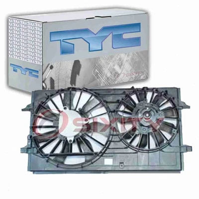 Conjunto de ventilador condensador y radiador doble TYC para Saturn Aura 2007-2009 2,4 L L4 og Foto 1 de 4