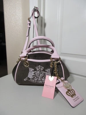 NUEVO BOLSO/HOMBRO JUICY COUTURE CLÁSICO CHOCOLATE Foto 1 de 4