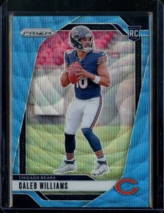 2024 Panini Prizm #301 Caleb Williams Blue Wave Rookie RC /230 - Chicago Bears - Picture 1 of 2