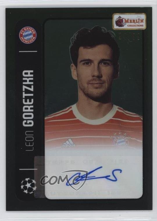 2022-23 Topps Merlin's Heritage 98 UCL Soccer Trading Cards