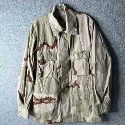 Vintage US Military Desert Camouflage Combat Coat DCU Jacket Medium Long 90s - Image 1 of 4
