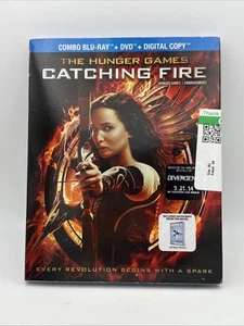 The Hunger Games 2 Catching Fire DVD Blu-ray Combo + Digital Copy new Sealed - Picture 1 of 2