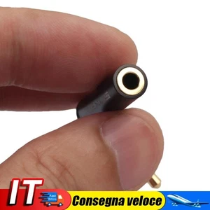 90 Degree Right Angled 3.5mm Male to Female Adapter Connector Plug (2pcs) - Photo 1/8