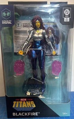 McFarlane DC Direct Digital New Teen Titans BLACKFIRE Walmart Con 7" figure New - Image 1 of 4