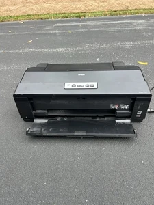 Epson Artisan 1430 Color Inkjet Wide Format Photo Printer W/ Power Cable Tested - Picture 1 of 6