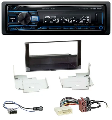Alpine USB Bluetooth DAB MP3 Autoradio für Nissan Micra, Note (ab 2013) - Bild 1 von 4