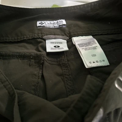 Pantalón de senderismo convertible utilitario Columbia Silver Ridge para mujer, verde piedra, 6  Foto 1 de 4