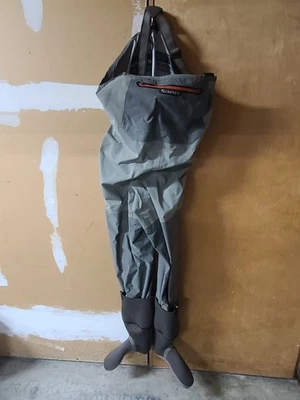 Medias Simms Freestone Waders para hombre talla XL EE. UU. 12-13 metal oscuro Foto 1 de 4