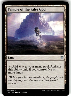 Temple of the False God Commander 2016 Regular MTG  - Image 1 of 2