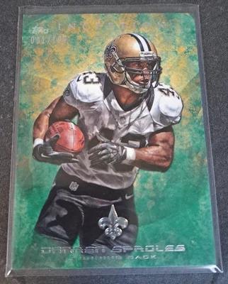 2013 Topps Inception DARREN SPROLES #001/199 First One EBAY 1/1 Bookend Saints - Image 1 of 3