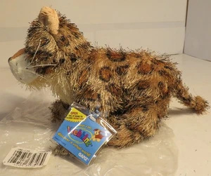 Vintage New Old Stock Webkinz Leopard Plüsch versiegelt Code Dschungel Katzenspielzeug 9 Zoll Ganz - Bild 1 von 17