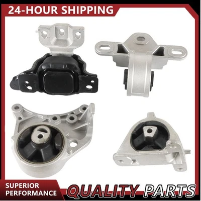 4PC Engine Motor & Trans Mount for 2001-2006 Chrysler Town & Country V6 3.3L - Image 1 of 4