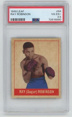 1948 Leaf 64 Sugar Ray Robinson PSA 4.5 678495  - Image 1 of 3