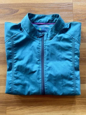 Purple Label by Healing Hands Women's Dakota Zip Front Scrub Jacket - Blue - Image 1 of 4