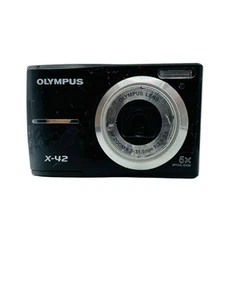 Olympus Digital Camera X-42 12.0MP Black Tested T183 - Picture 1 of 6