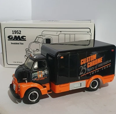 First Gear 1952 GMC “Custom Chrome” Insulated Van Die-Cast 1:34 - Image 1 of 4