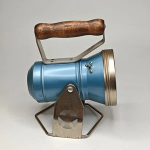 Vintage Star Starlite 292 Blue Metal Railroad Flagging Lantern Flashlight - Picture 1 of 8