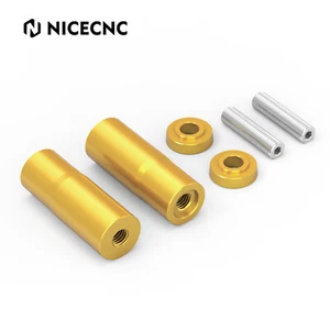 3" x 1-1/4" Handlebar Riser Extensions Legs for Harley Iron 883 XL883N 2009-2022 - Picture 1 of 8