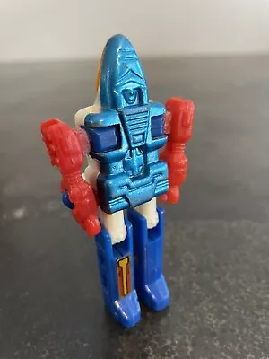 Machine Robo Gobots KO Enemy COP-TUR MR-04 Helicopter Red Arms Vintage 1982 - Image 1 of 4