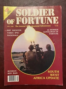 Soldier Of Fortune Magazine January 1983 Russia Africa Update - Picture 1 of 1