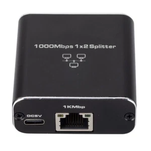 Uses Usb Power Cables 100m Network Splitter/1000m Gigabit Splitter - Photo 1/13