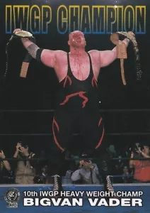 Big Van Vader 1998 Bandai New Japan Pro Wrestling #104 - Picture 1 of 2