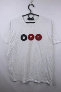 Dsquared2 White 100% Cotton Crew Neck Regular Fit Pullover T-Shirt Size 2XL - Picture 1 of 21