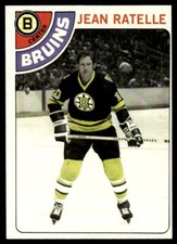 1978-79 Topps Hockey Card Jean Ratelle ` Boston Bruins #155