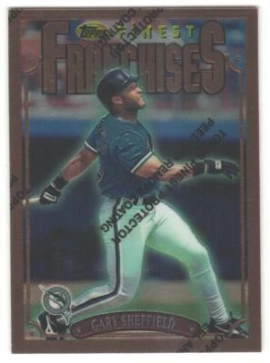 1996 Finest Gary Sheffield #309 - Image 1 of 2
