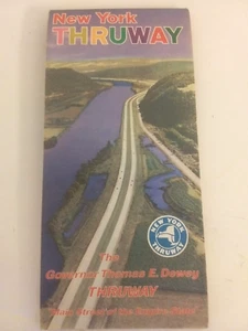 Mapa de la autopista del estado de Nueva York 1969 de colección 9ª edición gobernador Nelson A Rockefeller - Imagen 1 de 12