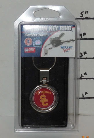 WinCraft University of Southern Californian USC Trojans Premium Key Ring Cover