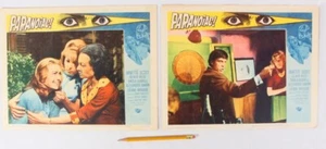 RARE Paranoiac Lot of 2, 1963 Mexican Movie Lobby Card, 14" x 11" - Picture 1 of 7