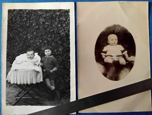 Sehr altes Familien- und Modefoto um 1900/1930 CPA-Format Nr. 54 - Bild 1 von 2