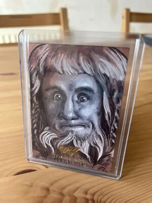 Cryptozoic CZX Middle Earth SKETCH CARD #1/1 Fer Galicia Lord Of The Rings Lotr - Image 1 of 2