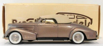 Brooklin 1/43 Scale BRK14 002B  - 1940 Cadillac V16 Conv Bronze Pink Shade - Photo 1/4