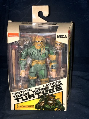 FIGURA DE ACCIÓN NECA TEENAGE MUTANT NINJA TURTLES THE RAT KING 7" 2024 Foto 1 de 4