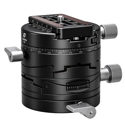 2024 Leofoto G20 3D Geared Head with QR Plate Tripod Head for Camera - Image 1 of 4