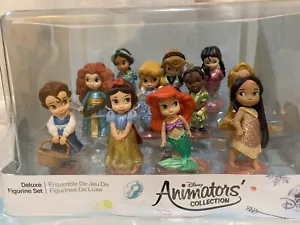 NEW DISNEY ANIMATORS' COLLECTION 11 PRINCESSES DELUXE MINI FIGURE PRINCESS SET - Picture 1 of 5