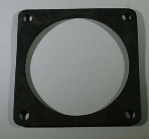 6" flange rubber gasket fits slurry tanker fittings square 4 holes 150 mm - Picture 1 of 3