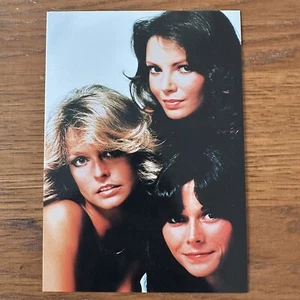 VTG Charlies Angels Portrait Postcard Kate Jackson Farrah Fawcett Jaclyn Smith - Picture 1 of 2