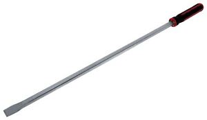 36" Pry Bar 900mm Straight Nose Heavy Duty With Hammer Cap