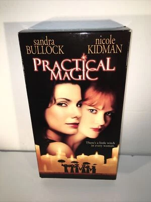 Practical Magic VHS Video Tape Sandra Bullock Nicole Kidman TESTED - Image 1 of 4