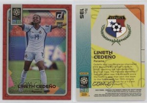 2023 Panini Donruss FIFA Women's World Cup Red /299 Lineth Cedeno #135