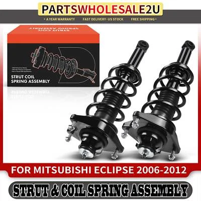 Rear 2x Complete Strut & Coil Spring Assembly for Mitsubishi Eclipse 2006-2012 - Image 1 of 4